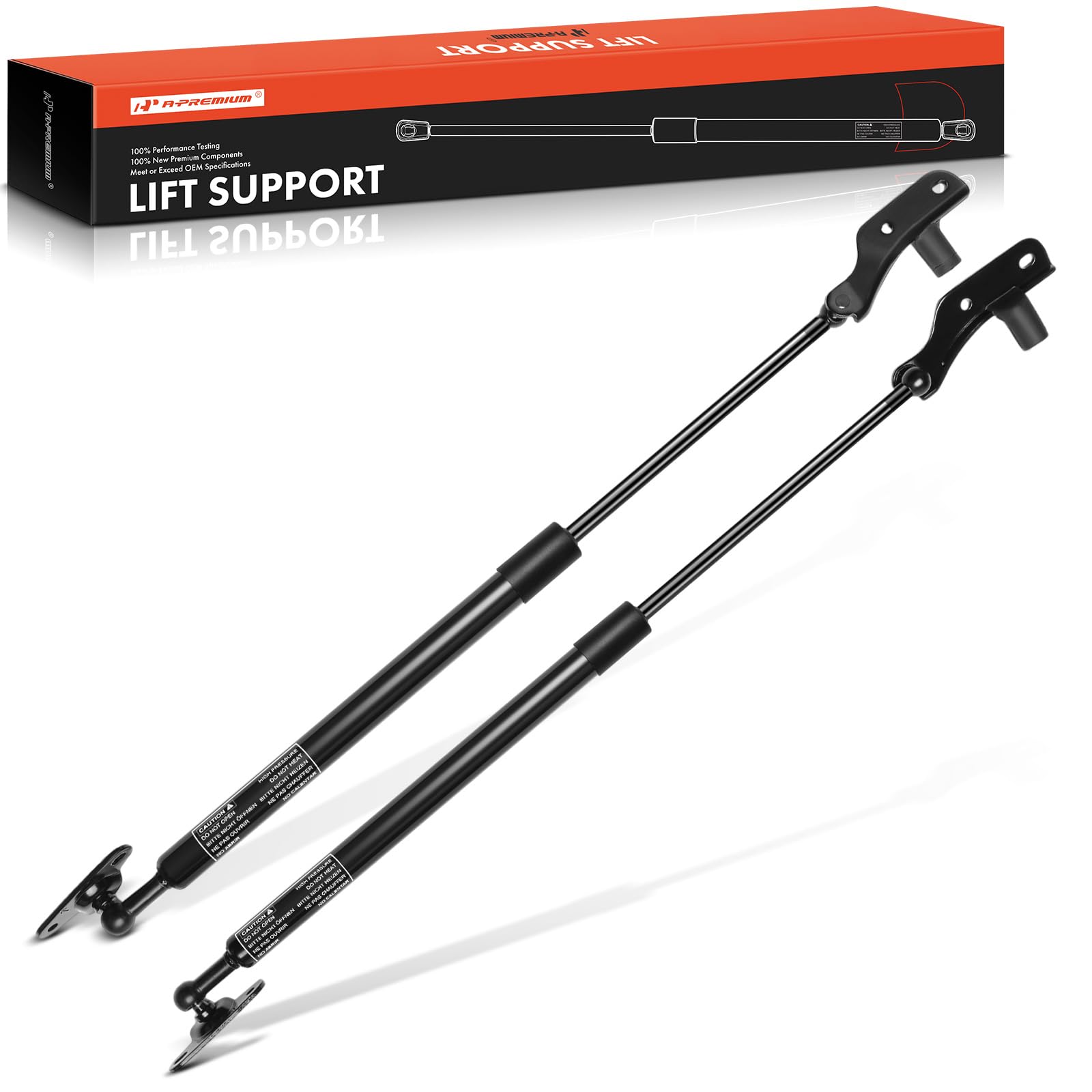 Photo 1 of A-Premium Rear Tailgate Lift Supports Shock Struts Compatible with Toyota Models - Highlander 2008-2013 (2PC Set)