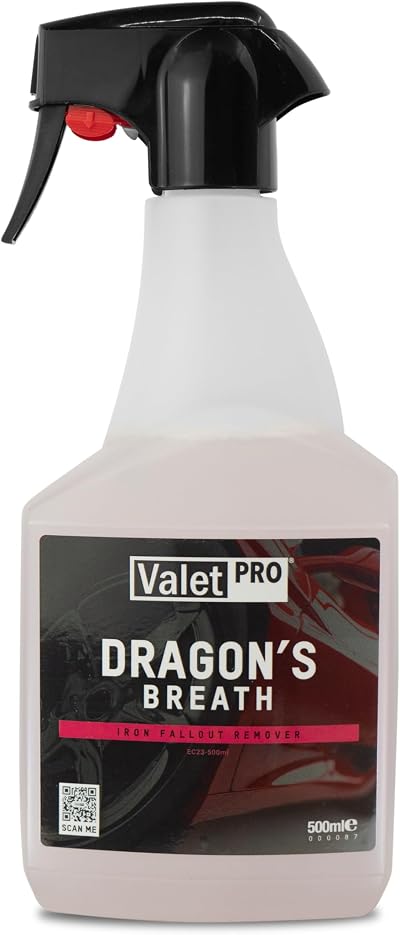 ValetPRO Dragons Breath 500ml Wheel Cleaner Iron Contamination Remover