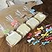 200 Pcs Assorted Colors Bow Tie Twist Ties for Cake Pops Sealing Cello Bags Lollipop Gifts Packgae