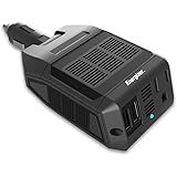 Energizer 100 Watt Power Inverter Modified Sine Wave Car Inverter, 12V to 110V Car Adapter, DC to AC Converter with Two USB C