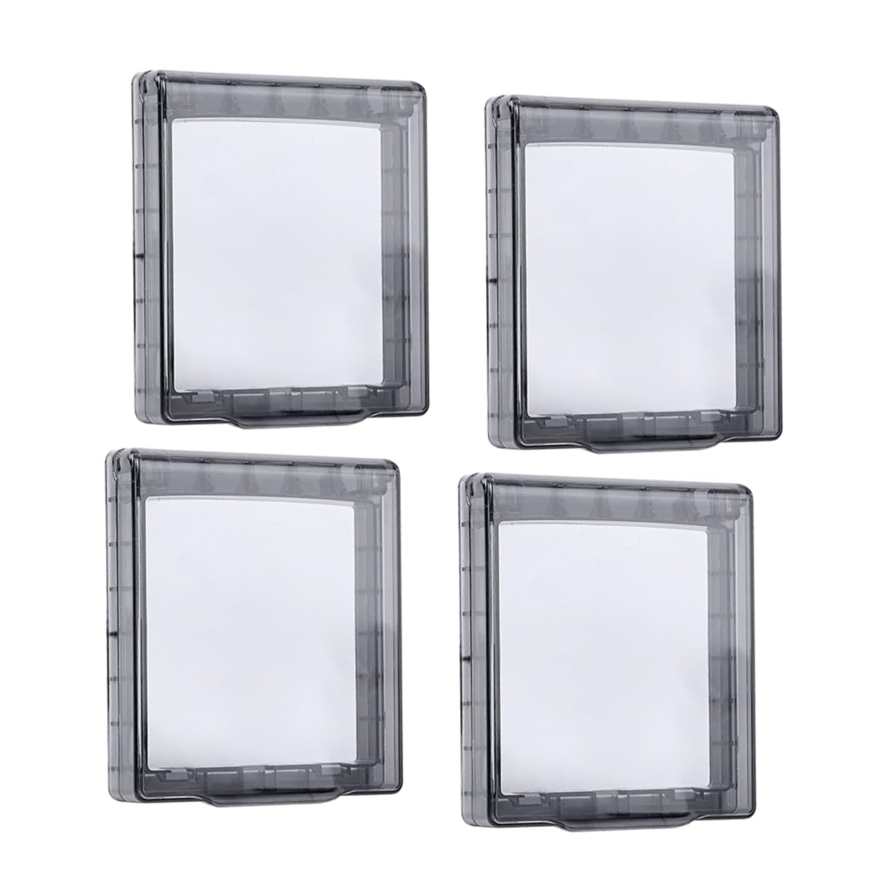 SEWOART 4pcs Box Covers Outdoor Plug Receptacle Protectors for Bathroom Balcony Garden Easy Installation Weatherproof Design Safe