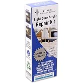 Clear - Quartz Countertop Repair Kit - Granite Repair Kit - HIMG | Upgraded Chip Repair Kit for Quartz, Granite, Marble, Corian, Porcelain, Acrylic, Edge Chips and More