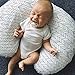 Vextronic Nursing Pillow Cover 2 Pack Nursing Pillow Slipcovers for Breastfeeding Moms, Ultra-Soft Fit Standard Infant Nursing Pillows & Positioners for Baby Boy Girl