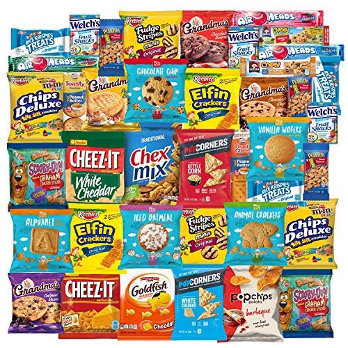 Care Package for College Students, Military, Mothers Day or Back to School by Variety Fun (40 Count) - Thumbnail 6