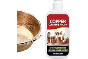 Copper Cleaner Polish | Effective No Scratch Long-Lasting Shine Polish,Copper Cleaner Tarnish Remover - for Handicrafts Home 