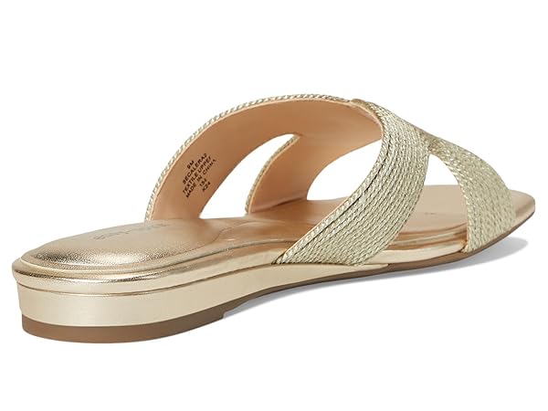 EASY SPIRIT CALERA WOMEN’S SANDAL, 7.5 B(M) US, GOLD