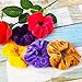 Aneco Scrunchies Elastic Scrunchy Hair Bobbles Elastics Hair Ties Bands Hair Accessories (Velvet 20 colors)