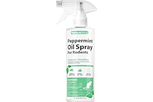 NatureStop Peppermint Oil Spray for Rodents, Repellent for Indoor & Outdoor Use, 16 oz (475mL)