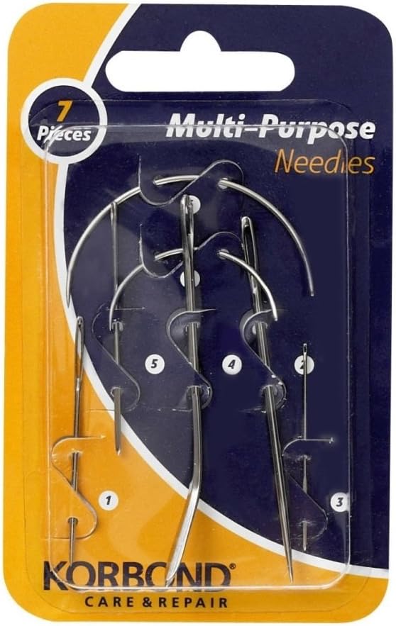Korbond Multi Purpose Needles 7pcs - K110230, Silver, Multi-Purpose Needles