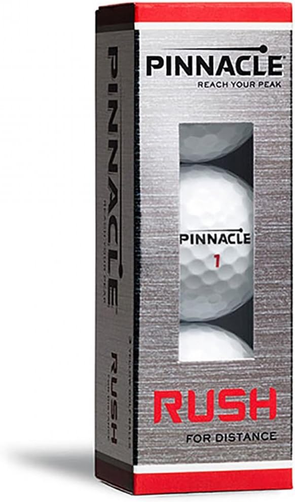 Pinnacle Rush Golf Balls - 3 Pack