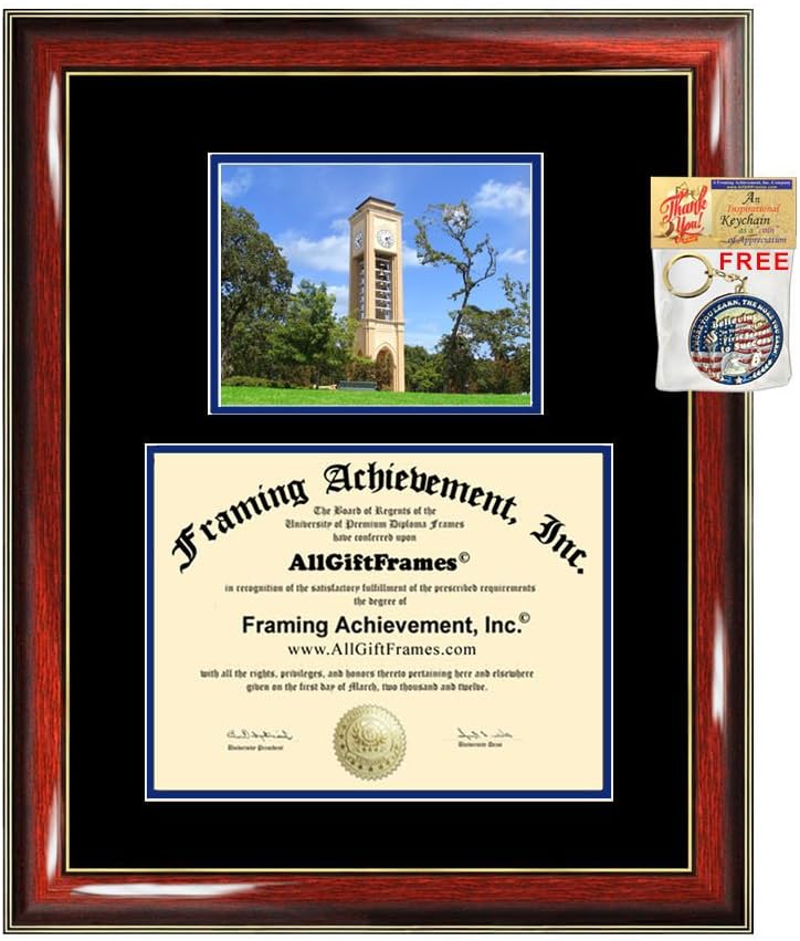 University of Texas Tyler Diploma Frame Campus Picture