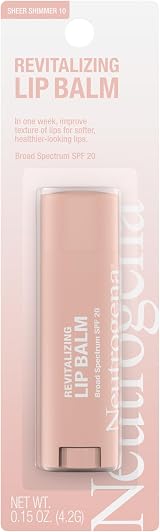 Neutrogena Revitalizing Lip Balm SPF 20 Sheer Shimmer 10 view 4