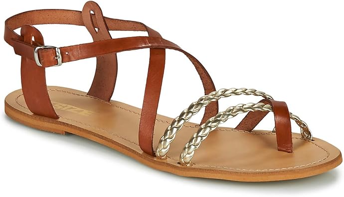 gold sandals amazon