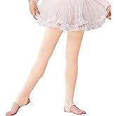 Century Star Girls Ballet Dance Stirrup Tights - Ultra Soft Stockings, Ballet, Kids, Super Elasticity, School Uniform