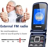 Uleway Big Button Mobile Phone for Elderly Sim Free Unlocked 2.4 display view 6