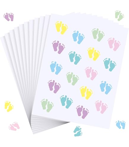 216-Pack "Baby It's Cold Outside" Pink Snowflake Stickers For Hershey's Kisses | Round 0.75" Labels For Candy, Baby Shower Favors, Party Decor