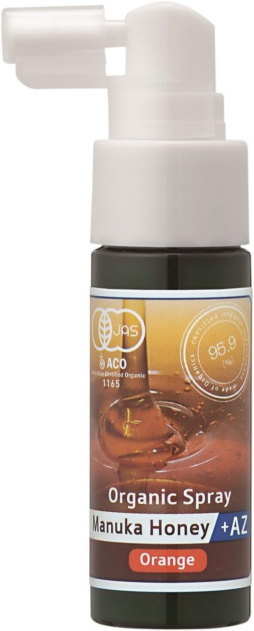 メイドオブオーガニクス(made of Organics) マヌカハニー+アズレンスプレー オレンジ味