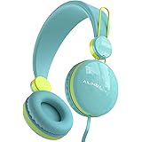 AILIHEN HD50 Kids Headphones Volume Limited Safe 85dB Wired On Ear Childrens Headsets Lightweight for Boys Girls School Airpl