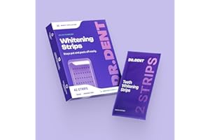 Purple Teeth Whitening Strips, 𝐃𝐫 𝐃𝐞𝐧𝐭 Teeth Whitening Strips Purple (1PACK)