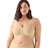 True & Co Womens Body Lift V Neck Bra, Desert, X-Large 38-40DD/DDD US