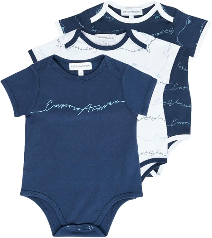 armani baby sleepsuit