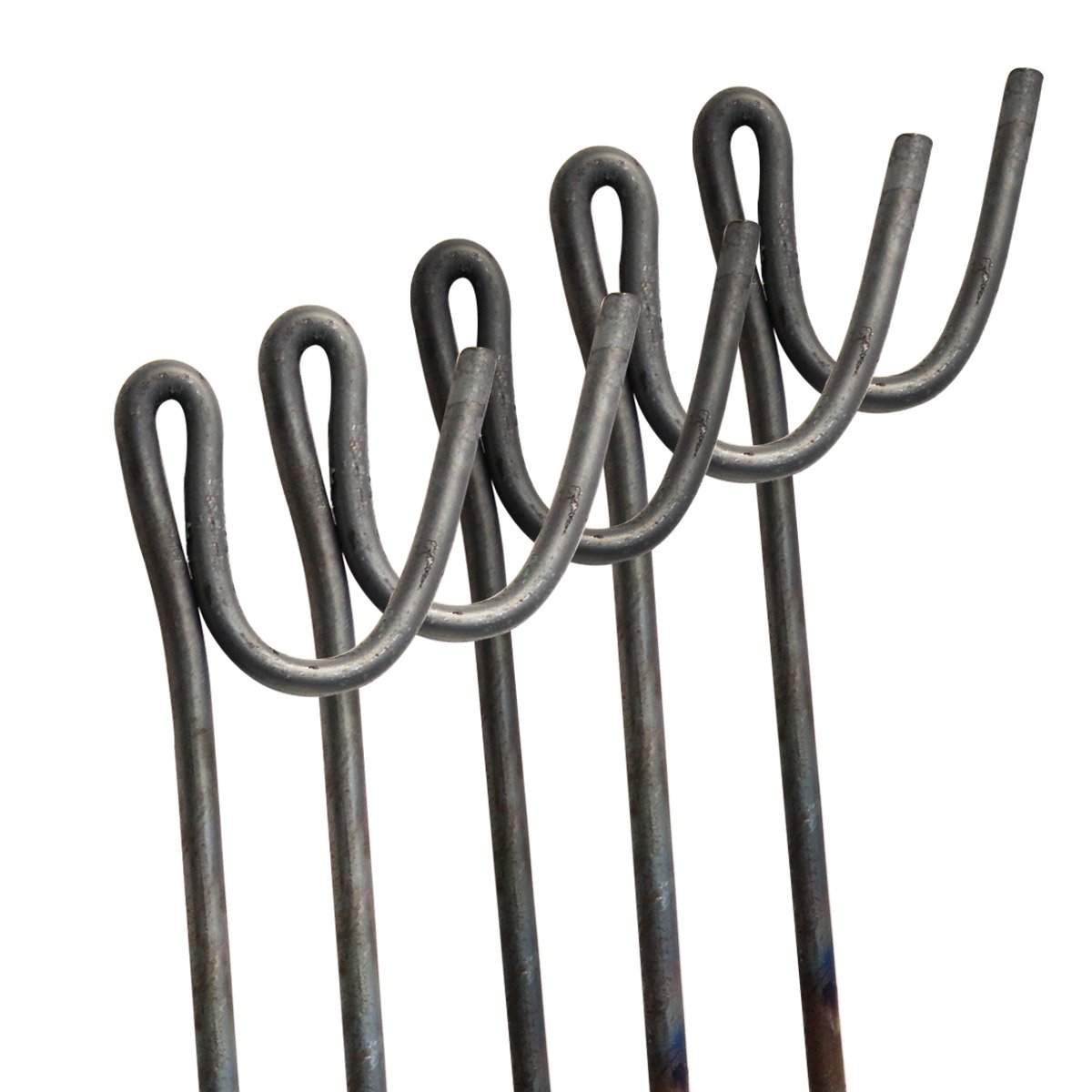 50 Steel Fencing Pins Height 1.3m with Shepherds Crook Head. Pins for