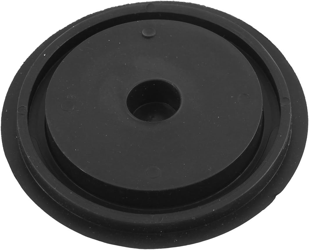 Sourcingmap® Schwarz Gummiboden Wasser Spüle Entsorgung Stopper Blocker