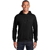 Gildan 9.3 oz Pullover Hooded Sweatshirt (12500), Black, Large