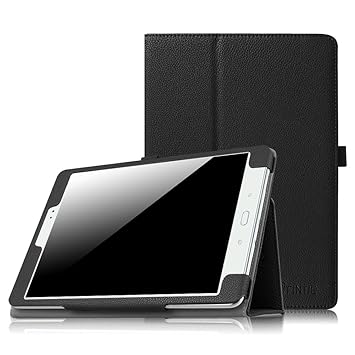 Fintie Hülle kompatibel für Samsung Galaxy Tab A T550N / T555N (9,7 Zoll) Tablet - Slim Fit Folio Kunstleder Schutzhülle Cove