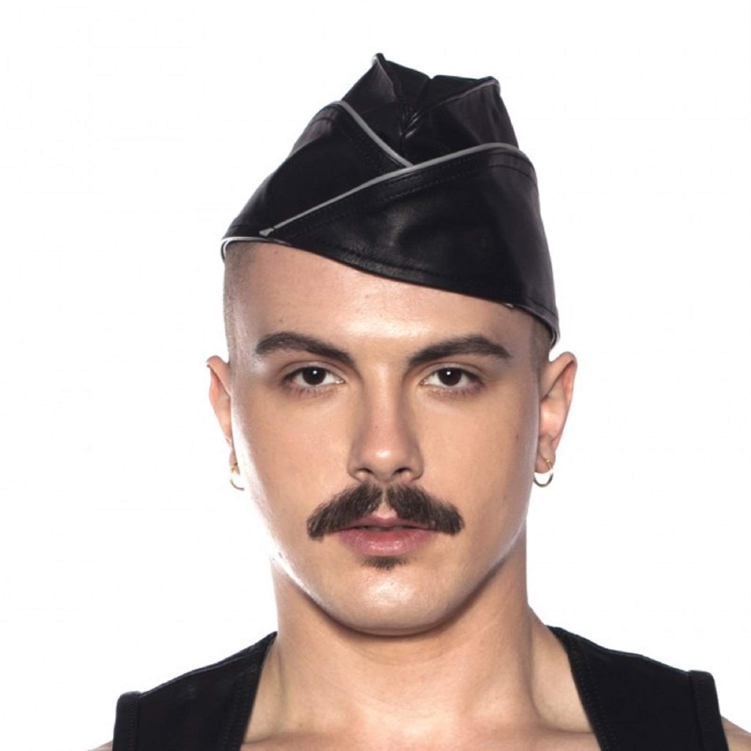 Prowler RED Triangle Cap Grey 59cm Red Range of Leather