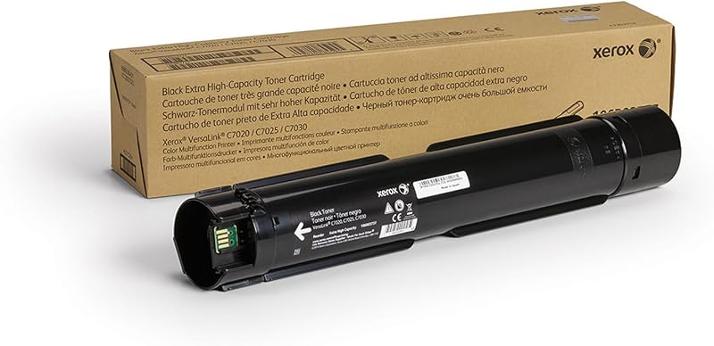 Xerox 106R03737 Black Extra High Capacity Toner C7020 C7025 C7030 23600 Pages