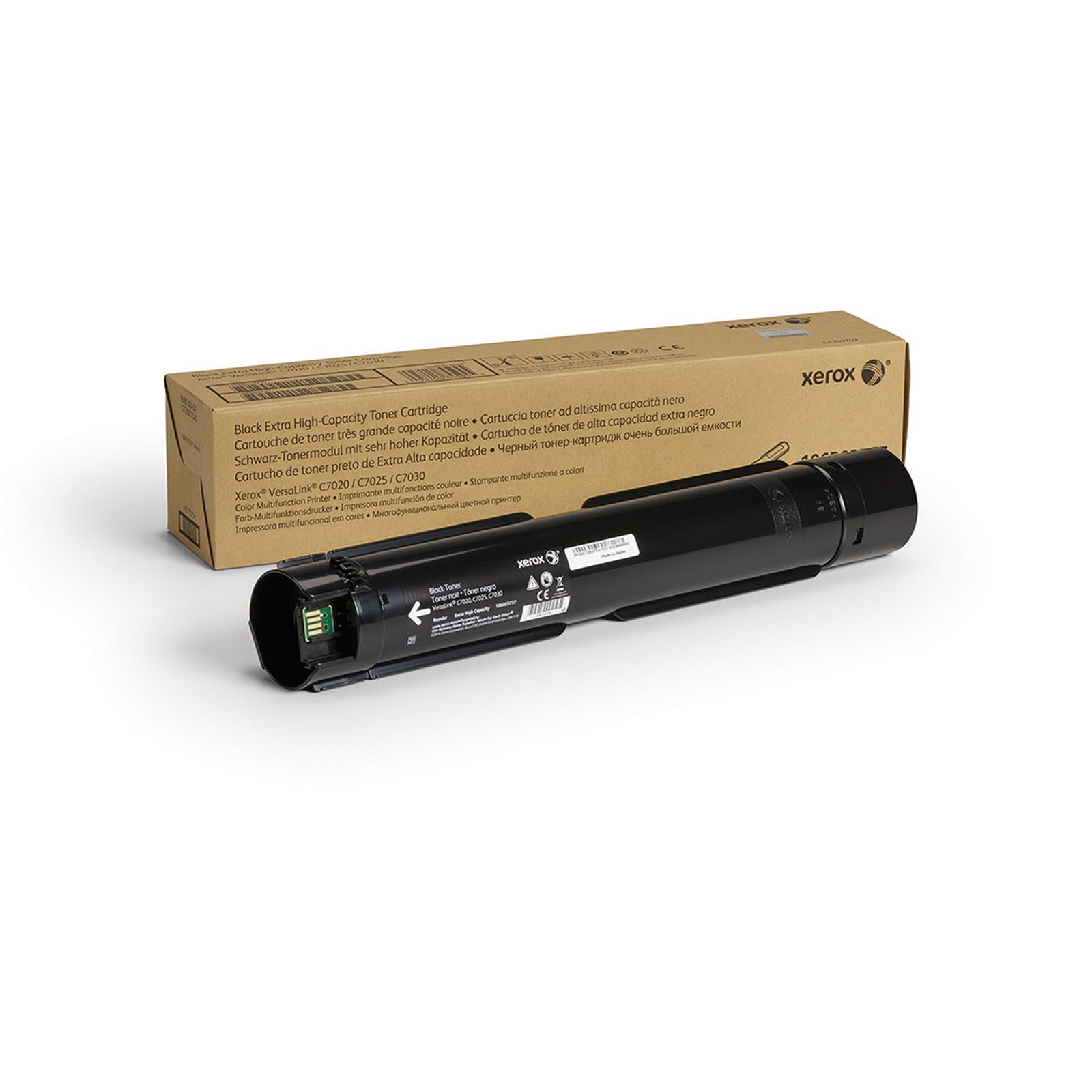 Xerox Genuine VersaLink C7020 / C7025 / C7030 Black Extra High Capacity Toner Cartridge (23,600 Pages) - 106R03737