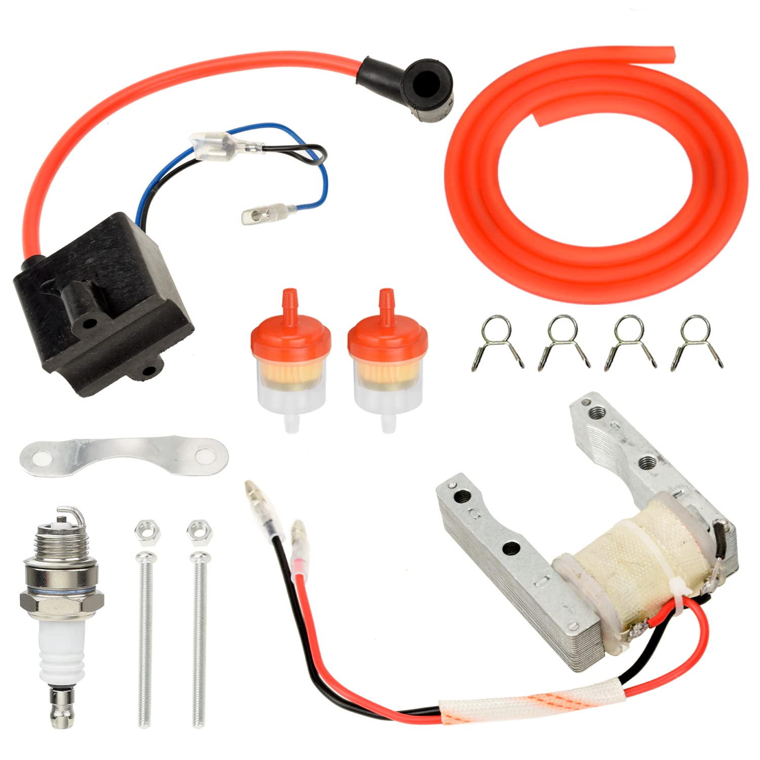 YOXUFA Motorized Bike CDI Ignition Coil + Magneto