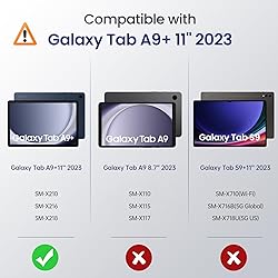MoKo Case for Galaxy Tab A9+/A9 Plus 11 inch