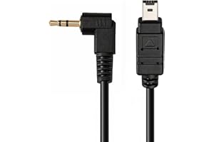HangTon Shutter Release Cable for Nikon Z6III Z7II Z5 D780 D7500 D5600 D3200, Coolpix P1100 Camera, 2.5mm Remote Flash Trigge