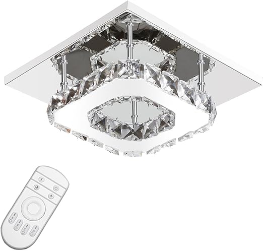 Led Buro Decken Lampe Kuchen Leuchte Flur Badezimmer Spiegel Licht Glas Kristall