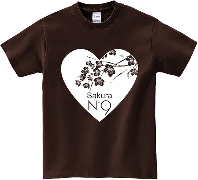 Amazon ノーブランド品 ハートマーク Coco チョコレート Sサイズ メンズ半袖tシャツ オリジナルプリント 通販