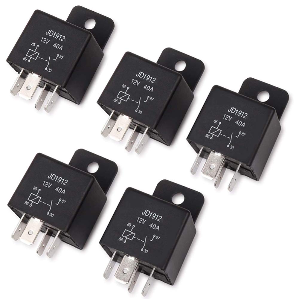 Relais De Puissance 4 Broches 80A JD1912 - 12V/24V, étanche, Générique, Neuf
