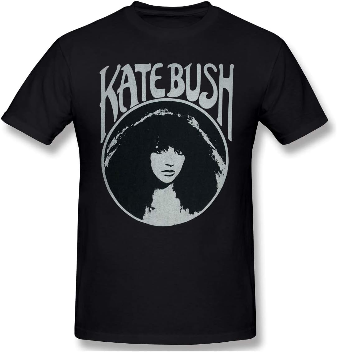 Kate Bush Tshirts for Men Hip Hop Vintage T-Shirt Short Sleeve Large Size Tees