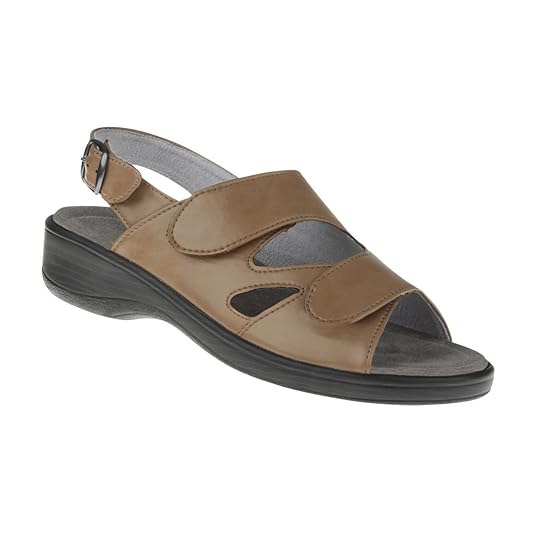 Tessamino Damen Sandale aus Sola-Stretch | klassisch | Weite H | für Einlagen
