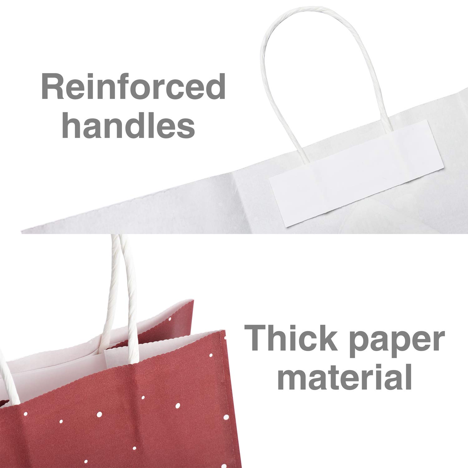 GSSUSA Christmas Paper Bags 5.25\