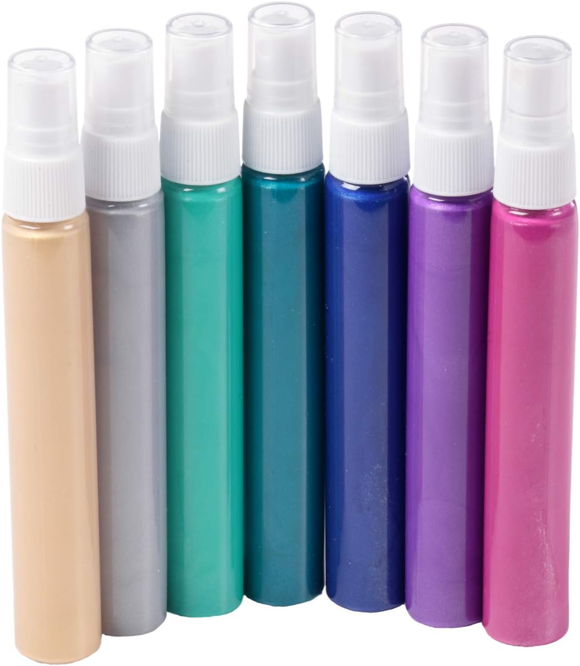 I Love To Create Tulip Mini fabric spray paint Metallic 7pcs, 3.43 ml (Pack of 7) - Image 3