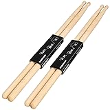 2/4/6/12 Pairs Drum Sticks, 5A Drum Sticks, Oval