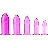 Trinity Vibes 5 Piece Anal Trainer Set, Purple | Graduated Butt Plugs For Training and Play | For Men Women and Couples | Fla
