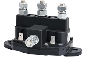 MaySpare Winch Motor Reversing Solenoid Switch Intermittent Duty Trombetta 214-1231-A11 6 Terminal 12VDC