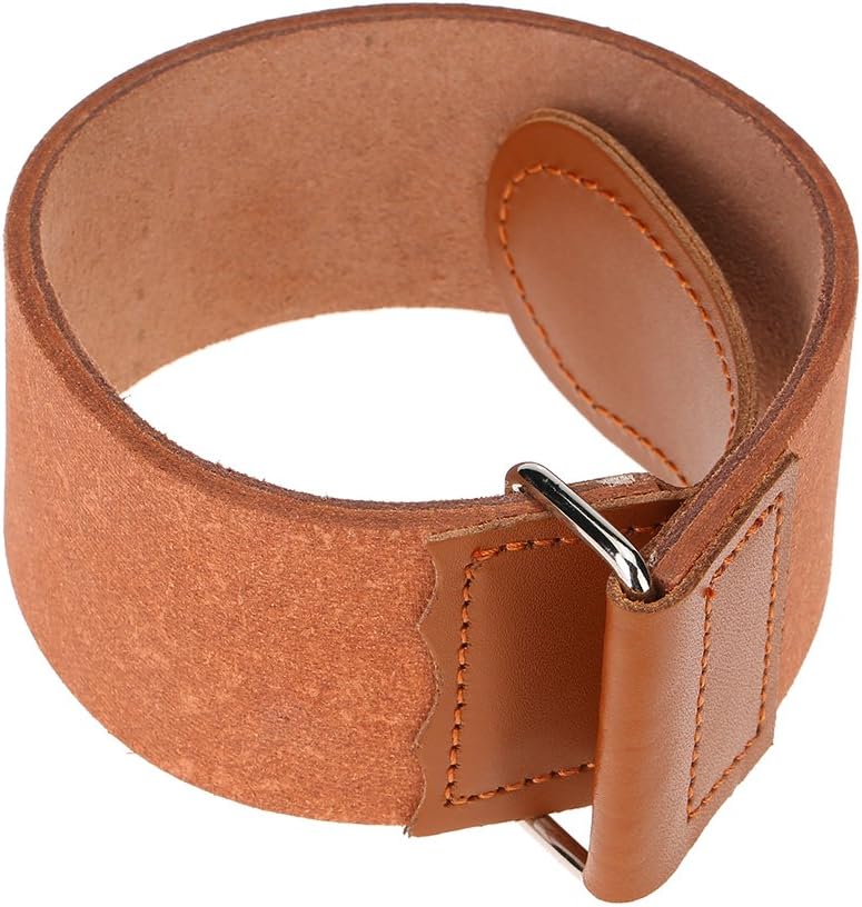 Oligex(TM) Men's Shaving Leather Strap for Barber Straight Razor Knife Cowhide Sharpening Strop Belt Barber Shaving Necessary Shaving Strap