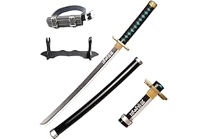lkjad Cosplay Swords Tokitou Muichirou Samurai Katana Plastic Toy for Costume Play Halloween Cosplay Gift 30 in