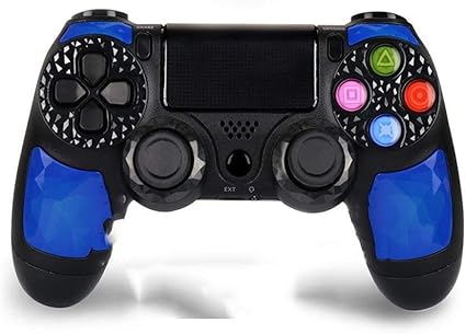 Amazon Co Jp Pc用ゲームパッド Ps4コンソールps4 Bluetoothワイヤレスゲームパッドタッチパッド6軸デュアル振動サポート のandroid携帯電話のフルレンジ 家電 カメラ