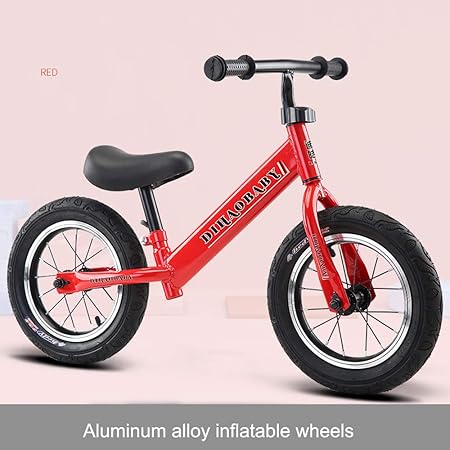 Loopfiets Voor Kinderen Tweewielige Scooter Zonder Pedalen Om Te Wandelen En Schokabsorptie Een Trainingsfiets Geschikt Voor Kinderen Van 3 Tot 6 Jaar Oud C Amazon Nl