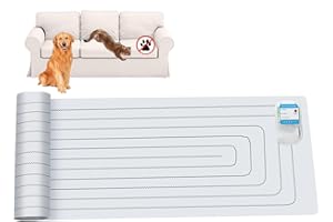 SEERWAY Electric Pet Training Mat (60x12 Inch) - Shock Pad to Keep Dogs/Cats Off Couches, Beds, Counters - 3 Training Modes, Indoor Use